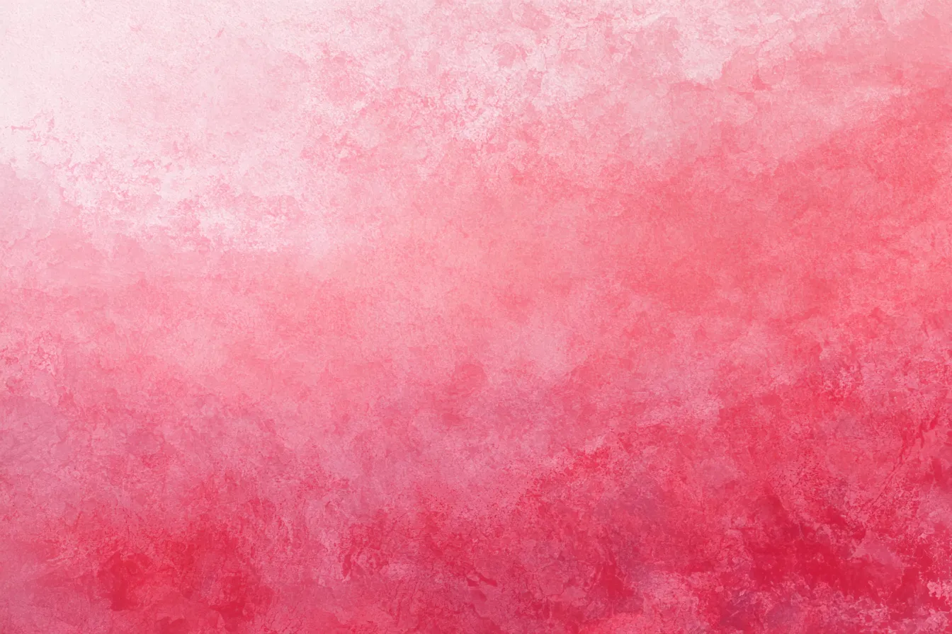 ピンクの背景と花のアート｜淡いピンクの色合いで、背景にふんわりとした質感が広がり、落ち着いた雰囲気を演出するピンクの背景が特徴です。