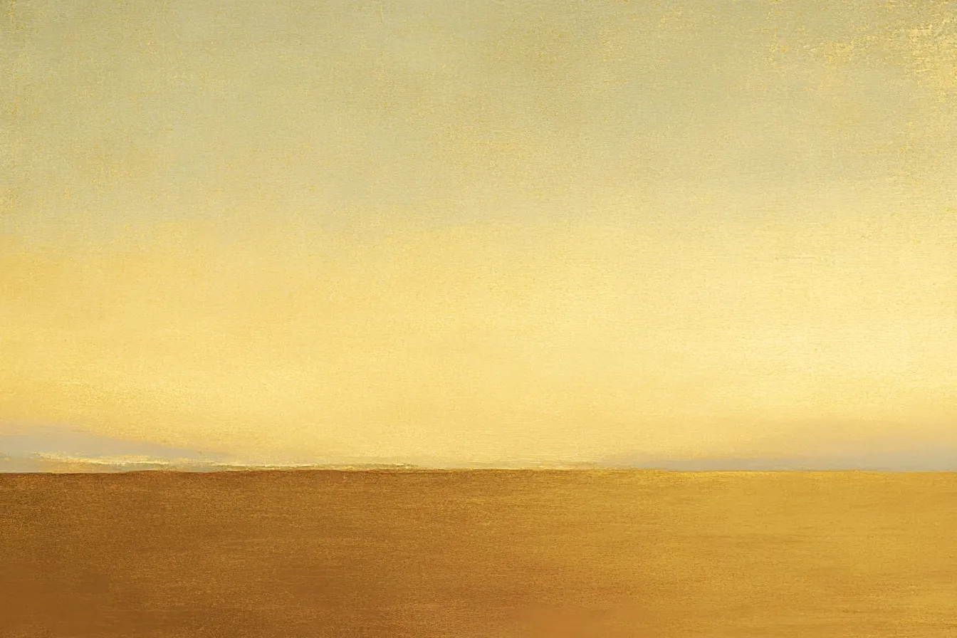 金色の抽象画背景｜抽象的な金色のデザインが広がる背景。輝く金色がさまざまな形に溶け込んで、視覚的な魅力とともに深みのある雰囲気を演出します。