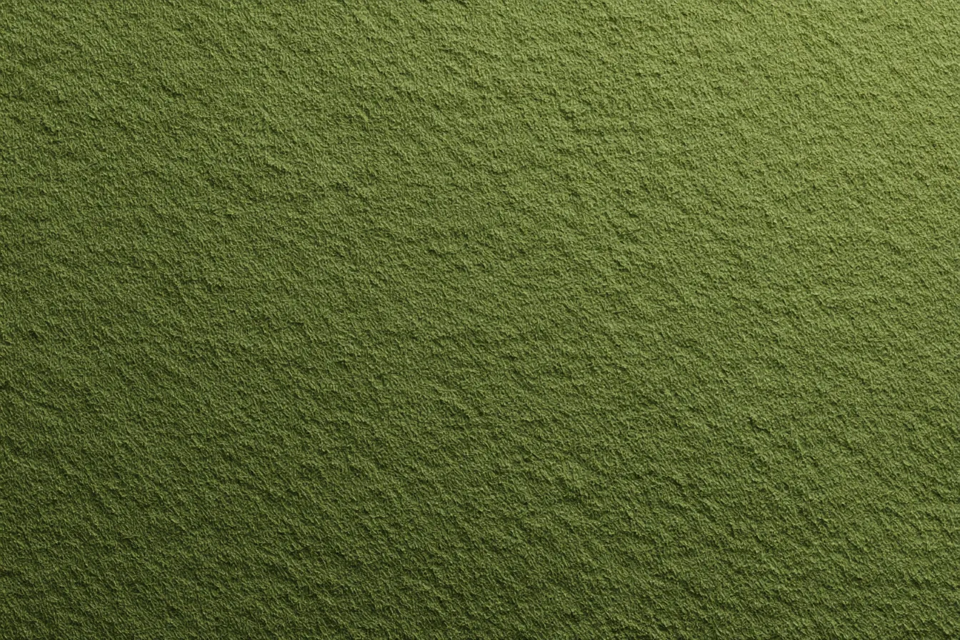 モスグリーン背景・荒壁風クラフト調｜ざらつきのある質感が印象的なモスグリーン背景。クラフト感あふれる壁面のような風合いがあり、ナチュラルで素朴な空気感を演出する。