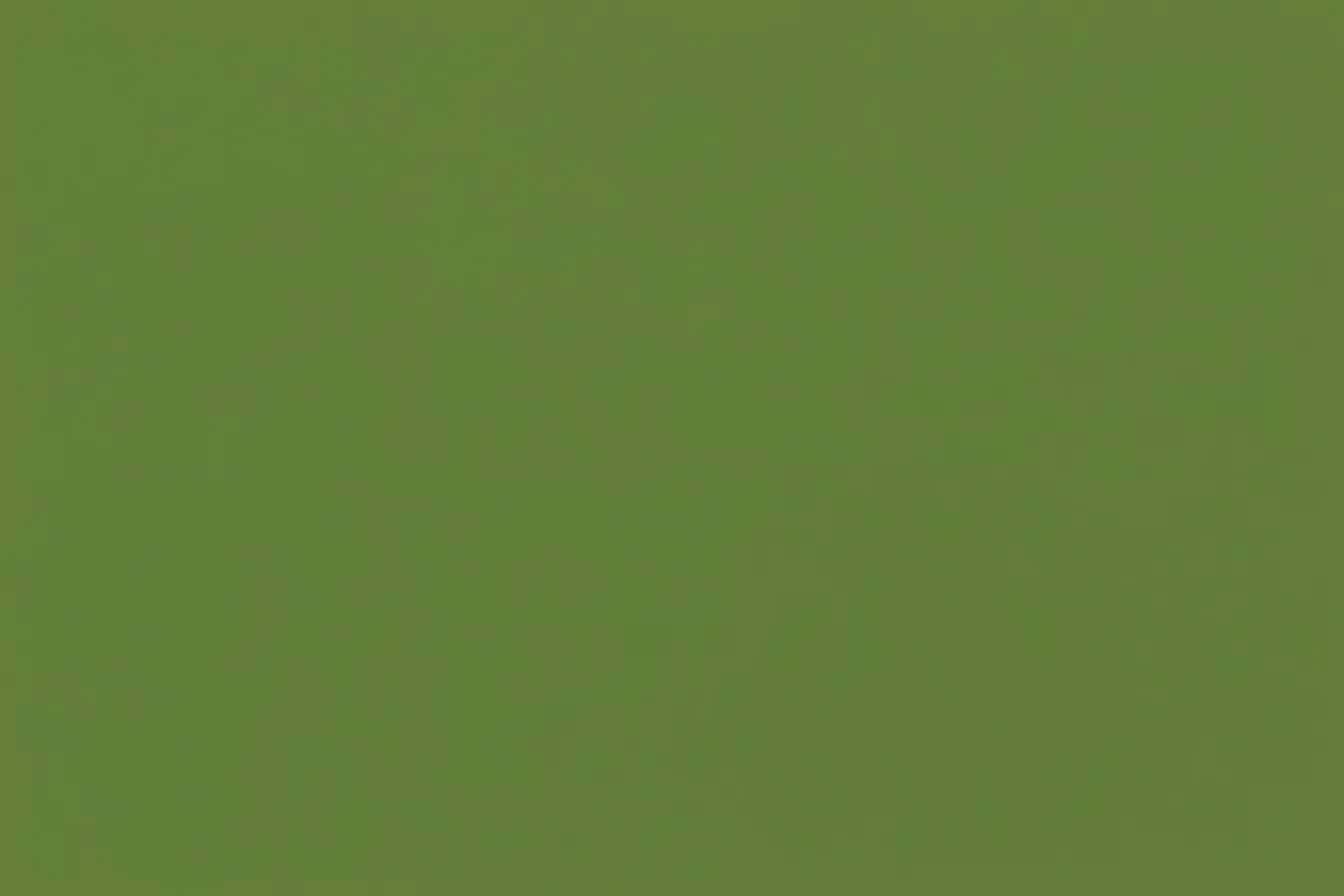 モスグリーン背景・マット塗りつぶし風｜少し濃いめのモスグリーンで全面を塗りつぶしたような背景。ほんのりムラのある柔らかな質感が、落ち着いた安定感を与えてくれる。