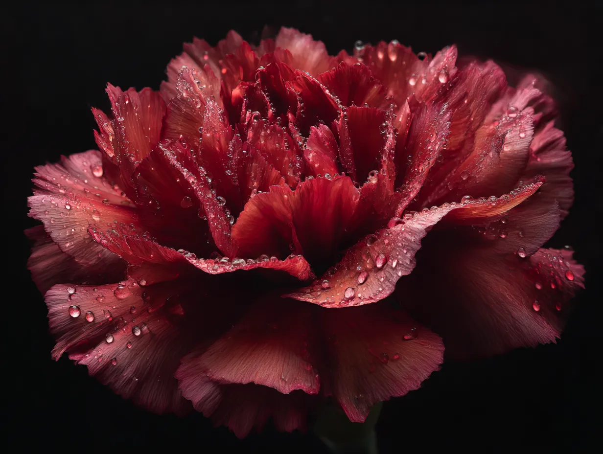 カーネーション：写真5｜白いカーネーションの花
