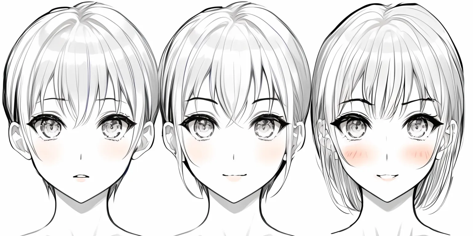 チーク 入れ方の横広がり｜【基本構造】頬骨に沿って横方向に広げる描き方で、顔全体の印象を引き締めつつ温かみを加えています。<br>【演出の方向性】大人っぽさや落ち着きを感じさせ、知的な雰囲気を演出します。<br>