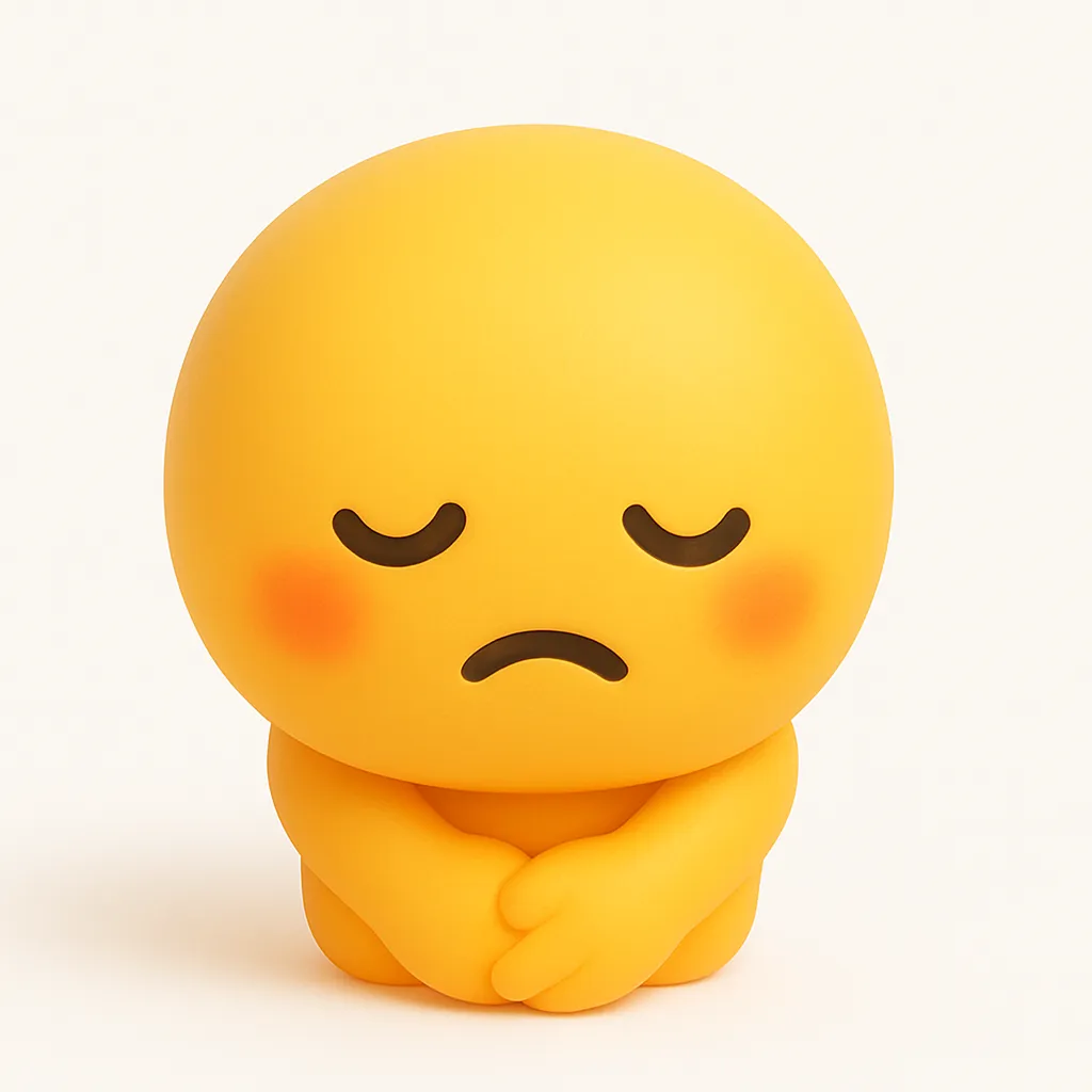 ぷに顔文字シリーズ・ぺこり｜体を小さくして前かがみになる「ぺこり」の姿が印象的な、ぷに顔文字シリーズのひとつ。照れや遠慮のニュアンスも込めやすいです。アスキーアート: (｡･･｡)