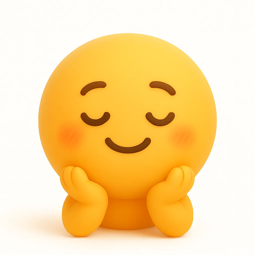 ごろごろ・ぷに顔文字アスキーアート｜目を閉じてうっとりした表情で手を頬に添える「ごろごろ」ぷに顔文字。お昼寝やリラックスタイムを思わせる、まったり癒し系のビジュアルが魅力的。　参考顔文字：(つ∀-)ｺﾞﾛｺﾞﾛ