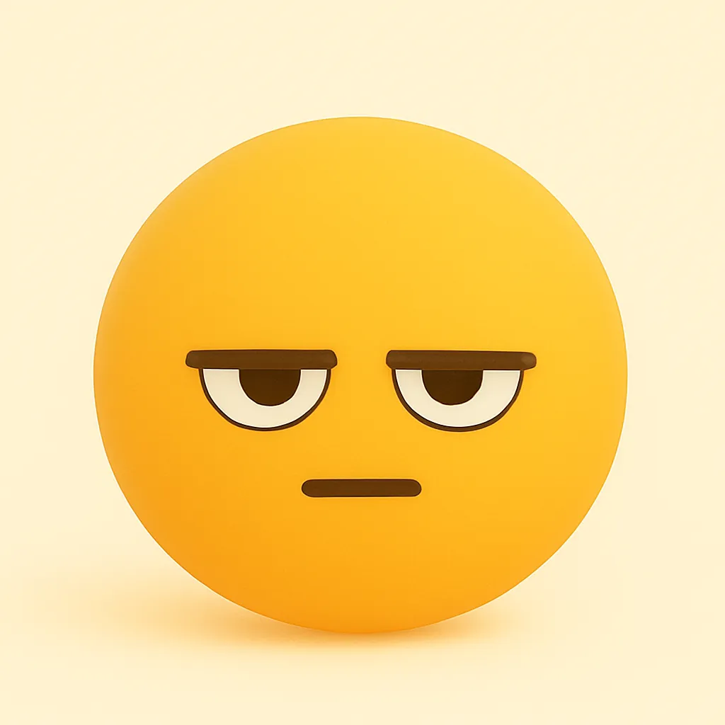 ぷに顔文字シリーズ・ジト目｜半目でじとっと見つめる視線が特徴的なぷに顔文字。軽い嫌味やあきれ感をデフォルメで表現。AAでは (¬_¬) によく似ています。