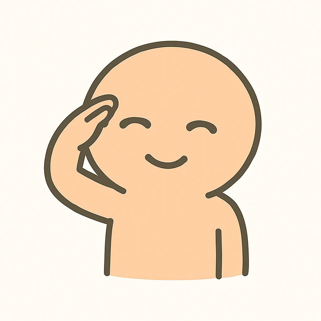 顔文字敬礼｜「(｀･ω･´)ゞ」や「( ・∀・)ゞ」風に、ピシッとした真顔またはキリッとした笑顔で右手をおでこに。角度は45度程度、姿勢はまっすぐが理想。