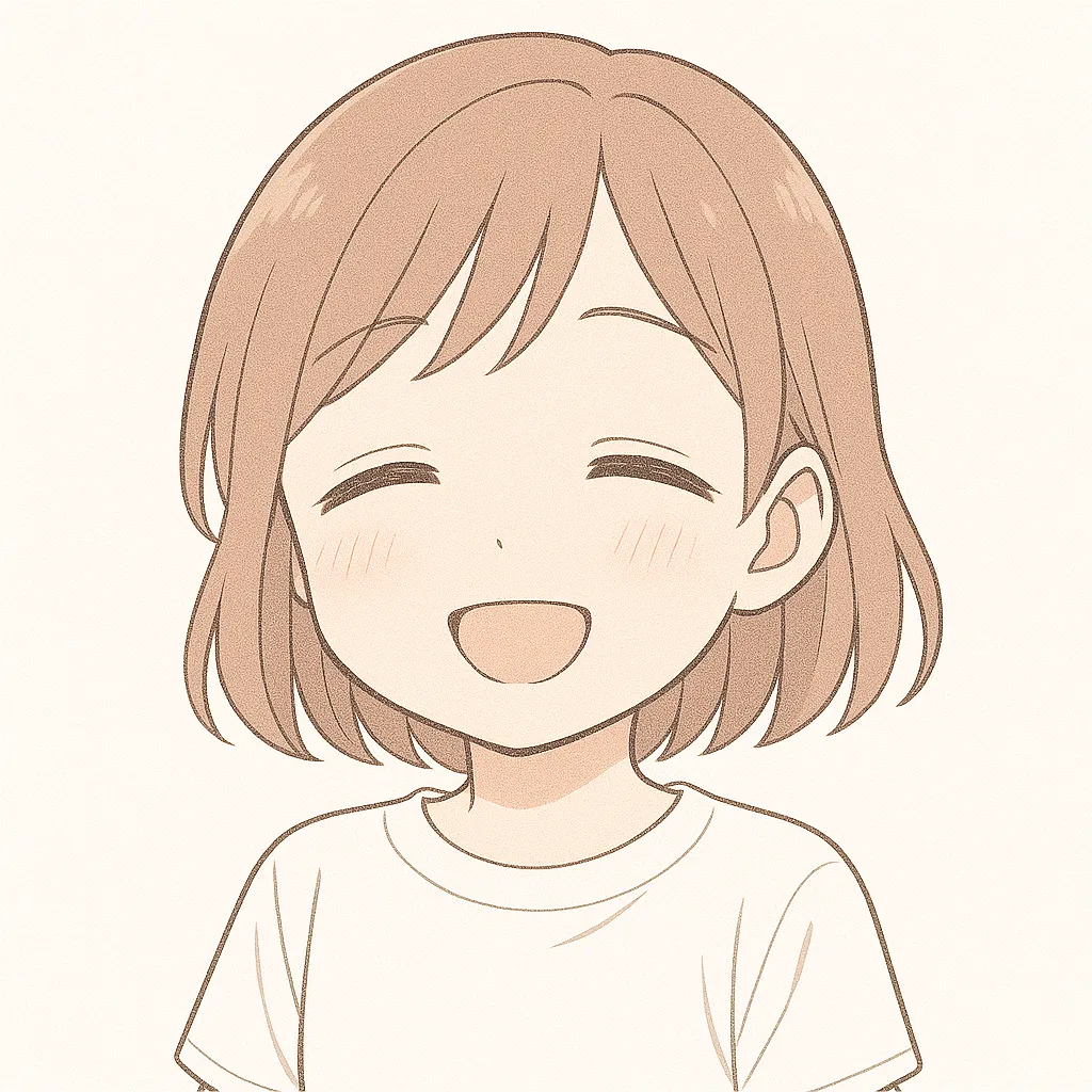 顔文字おはような女の子｜にこやかな表情でおはようの一言を交わす朝のひとコマ。柔らかな光と淡い色味が清々しい。(o^▽^o)