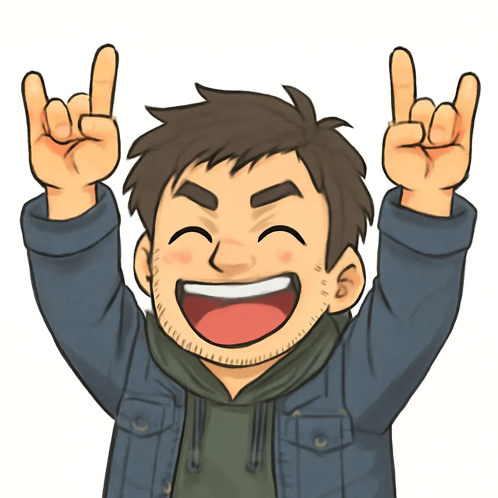 ファイトおじさん（顔文字：ᕦ(ò_óˇ)ᕤ）｜両手を高く上げ、勢いよく叫ぶファイトおじさんのアスキーアート風イラスト。力強い眉とエネルギッシュなポーズが印象的で、応援や励ましのシーンにぴったりです。ᕦ(ò_óˇ)ᕤ