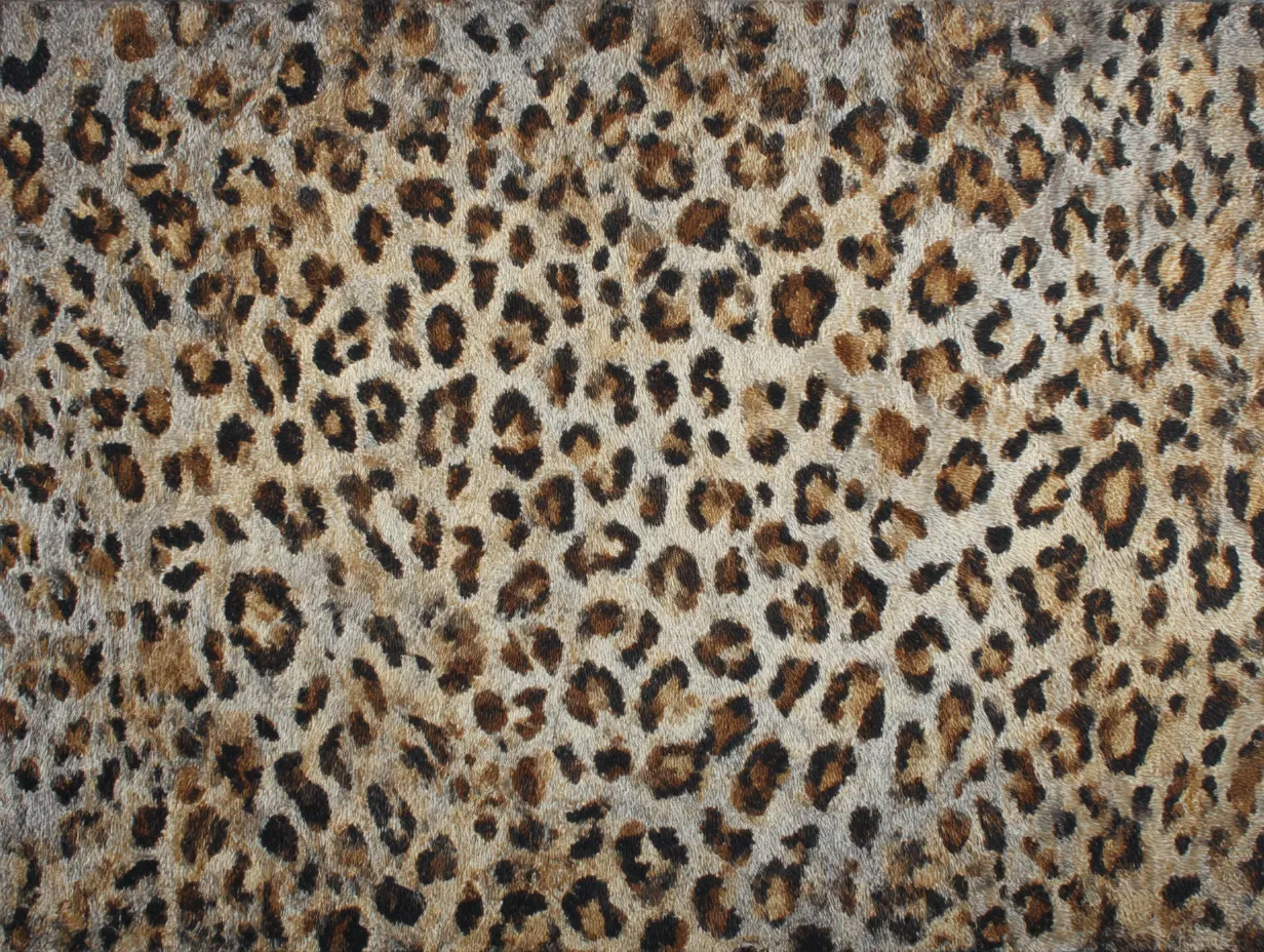 虎柄に通じる群れの記憶模様｜細かな模様が全体に広がり、群れの存在を想起させる構図。虎柄の持つ模様配置と通じる秩序のようなものがあり、失われた兄弟との日々を繰り返し夢に見るような、哀しい記憶が模様に滲んでいる。
