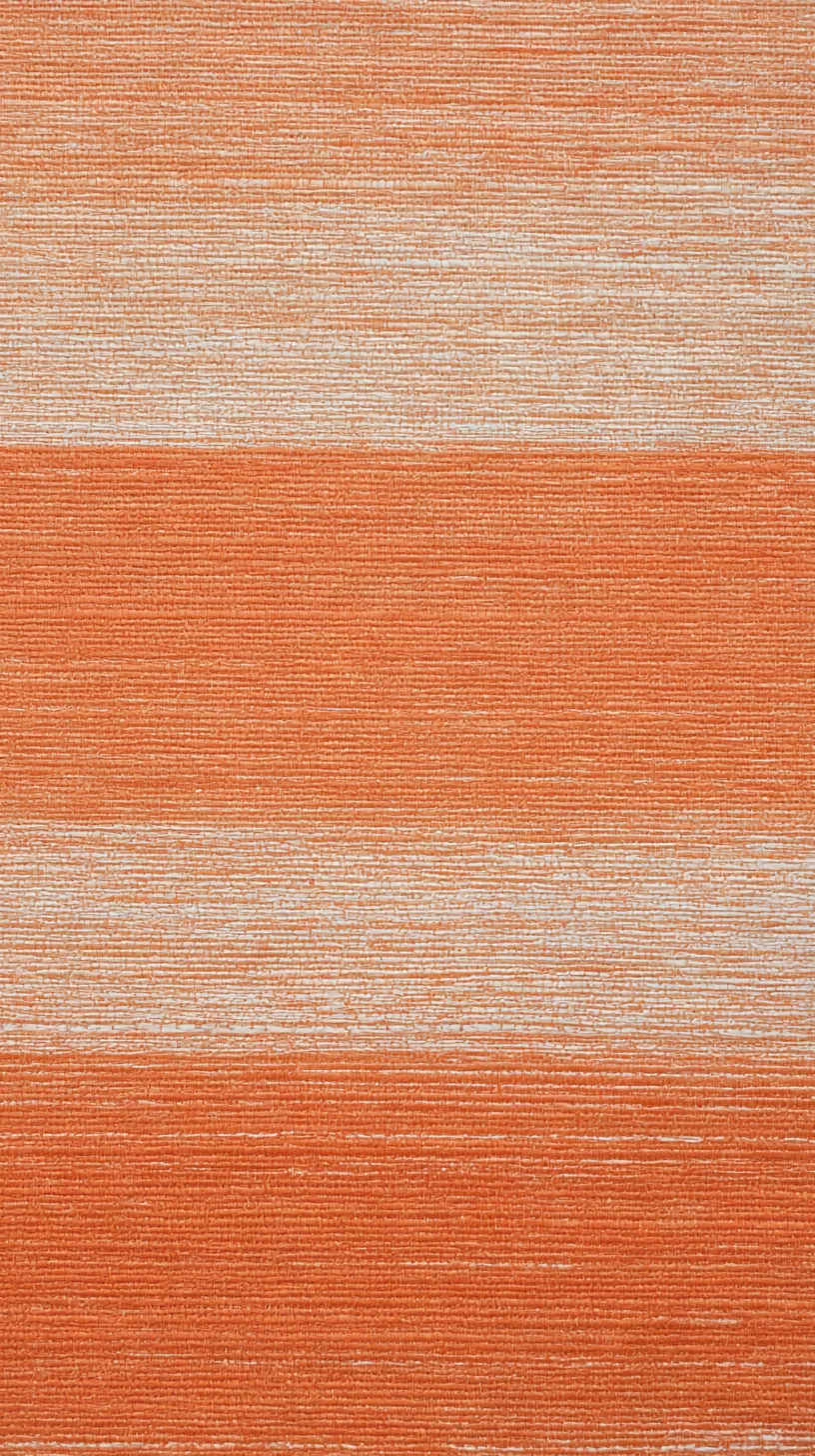 オレンジのシンプル壁紙 横ライン｜水平のラインが層を作るオレンジのシンプル壁紙。繰り返す帯の構成が秩序を生み、素朴ながらも整った美しさを感じさせる。