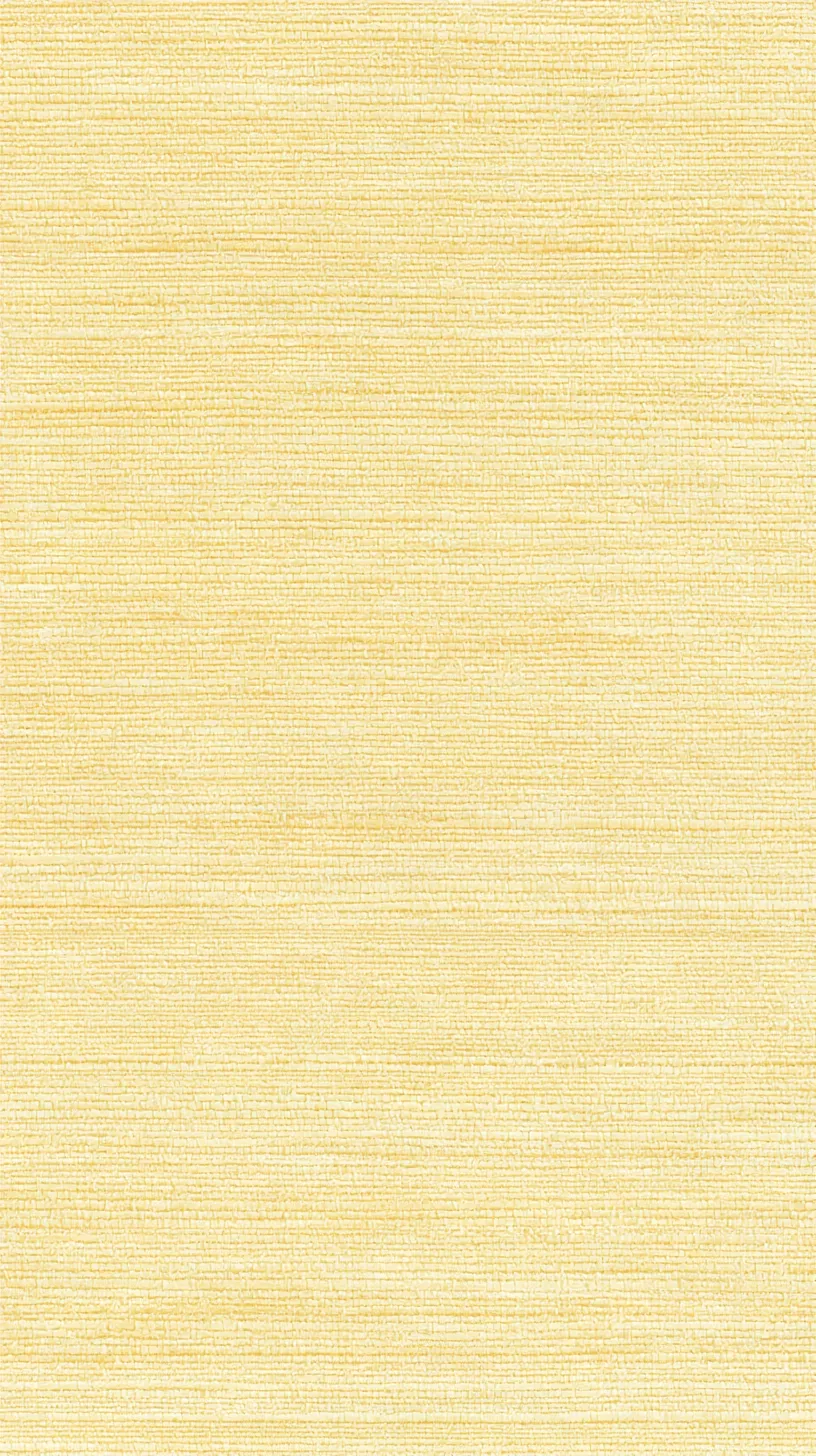 黄色のシンプル壁紙 布目の模様｜黄色のシンプル壁紙は細やかな布目のような模様が均一に広がり、柔らかい光沢感が画面全体に落ち着きを添えています。