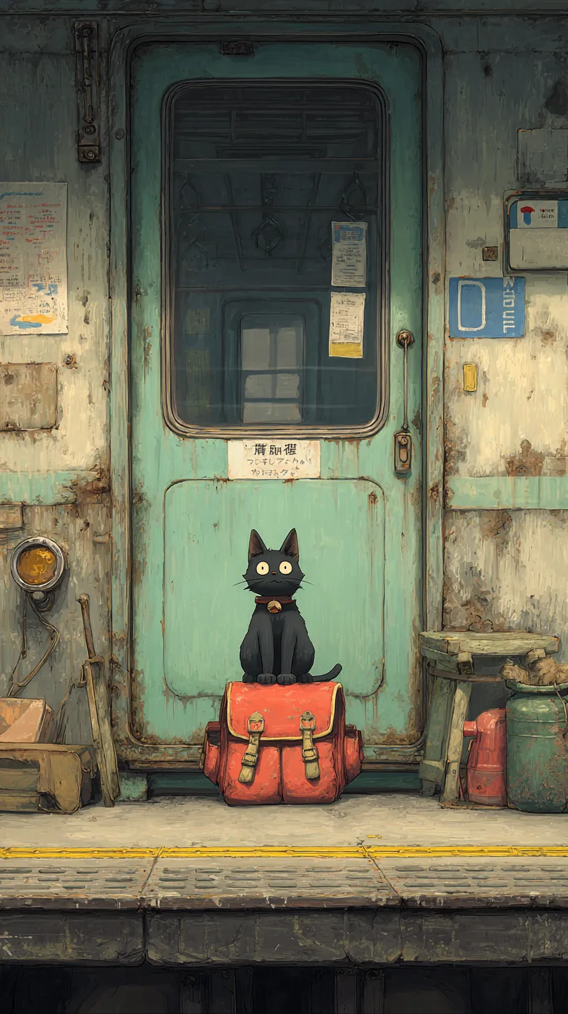 おしゃれ黒猫壁紙｜おしゃれ黒猫が色鮮やかな花々に囲まれた構図は、黒い毛並みと花の対比が際立ち、幻想的な壁紙の世界観を生む。花弁の柔らかな色合いが黒猫の存在感を際立たせ、静けさと気品が同時に漂う仕上がりになっている。